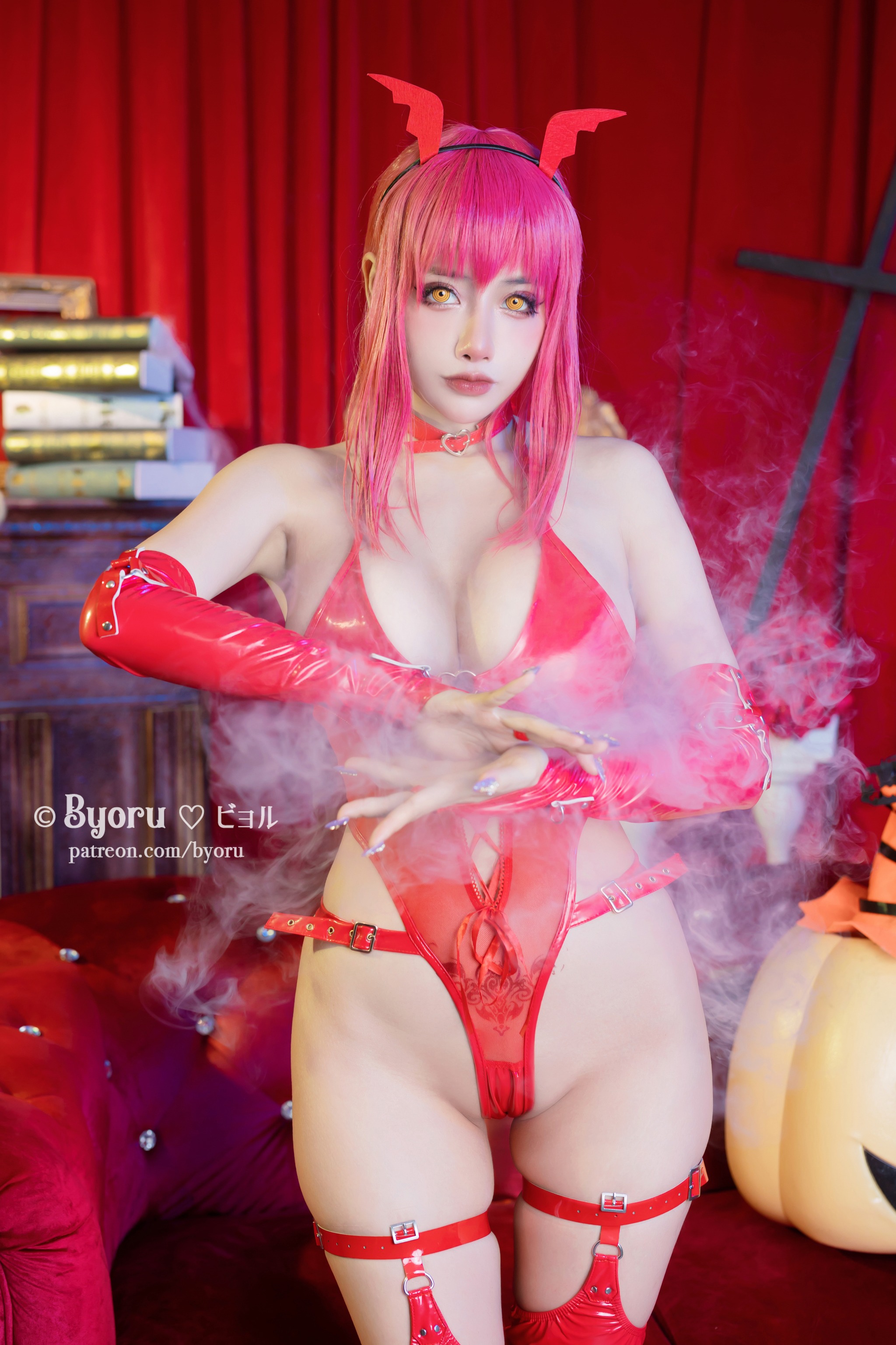 图片[1]-Byoru – NO.091 Makima Succubus[16P]-XikXak